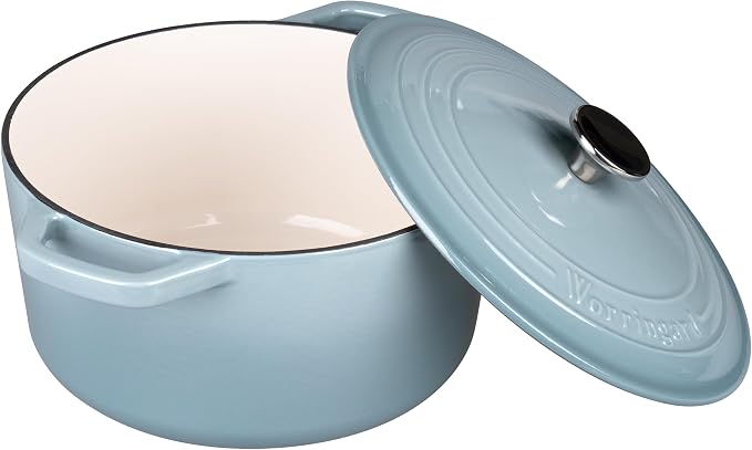 VORRINGARD Enameled Cast Iron Dutch Oven Pot - Image 6