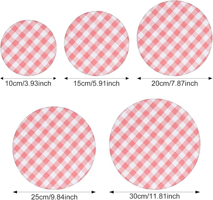 Reusable Bowl Covers, 5 Size Stretch Cloth Bowl Covers - Image 2