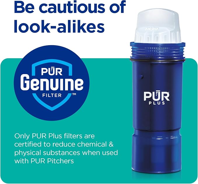 PUR Plus Lead Reducing Water Pitcher and Dispenser Replacement Filter, NSF & - Image 9