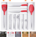Bellsal Large Premium Bamboo Silverware Organizer by Bellsal