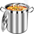 STOCKPOT Extra Large Stock Pot 75 Quart – Heavy Duty Stainless Steel Soup Pot by STOCKPOT