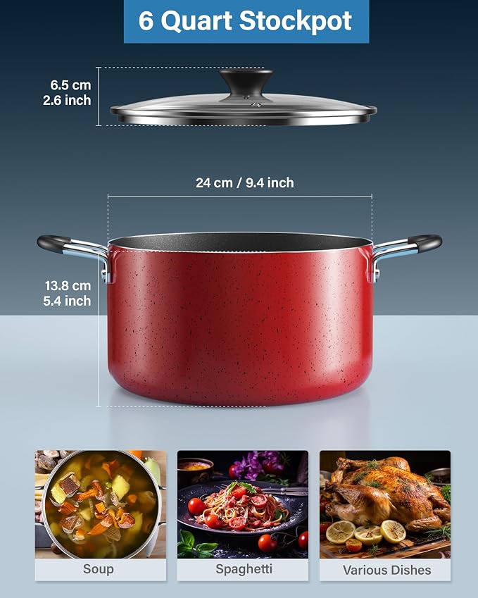 Cook N Home Nonstick Stockpot - Image 2