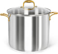 MICHELANGELO Stainless Steel Stock Pot by Michelangelo