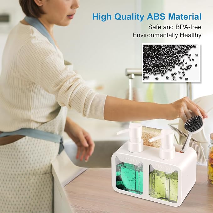 Kitchen Soap Dispenser Set, - Image 3
