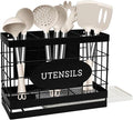 Magnetic Utensil Holder for Fridge Large Silverware Organizer Kitchen Utensil by Unknown