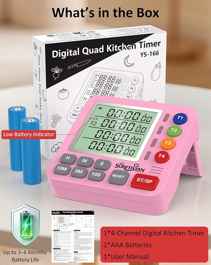 Digital Kitchen Timer for Cooking - Image 8