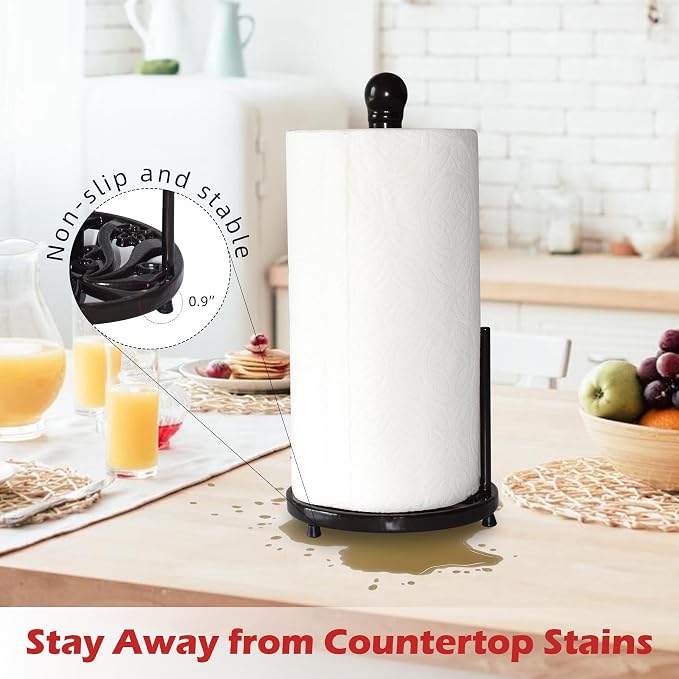 Vintage Paper Towel Holder Countertop - Image 4