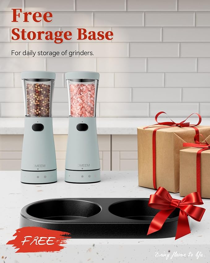Electric Salt and Pepper Grinder Set - Image 9