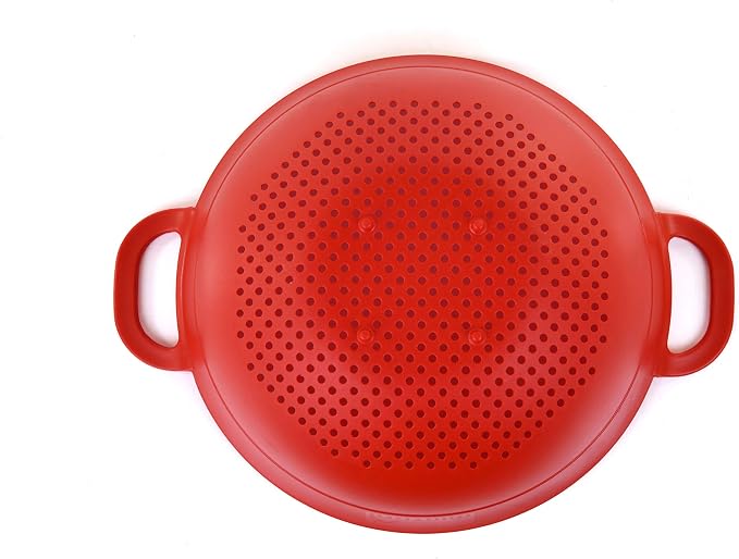 Mintra Home Plastic Strainer Colanders Set: 3, 3.5 and 5 Quart Double Strong - Image 5