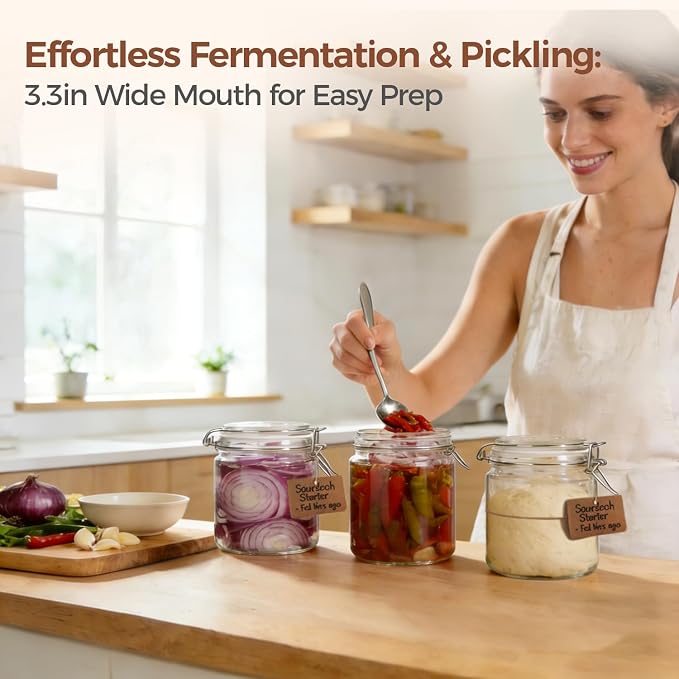 ComSaf 17oz Overnight Oats Containers - Image 5