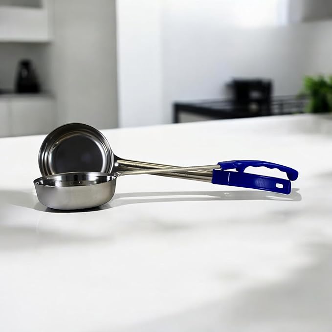 8 Ounce Solid Stainless Steel Portion Control Ladle Spoon - Image 9