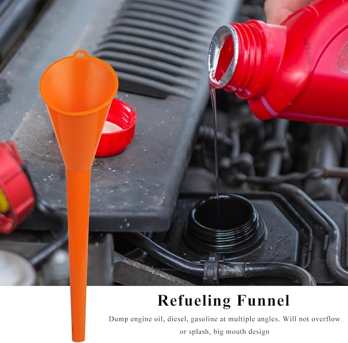 2 PCS Oil Funnel, Automotive Use Funnels - Image 4