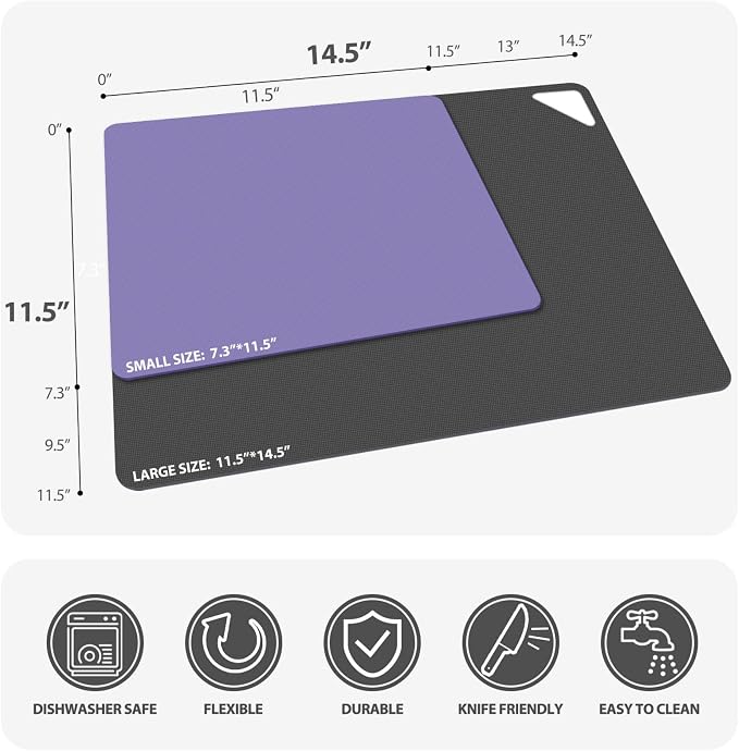 WK Plastic Flexible Cutting Boards - Image 2