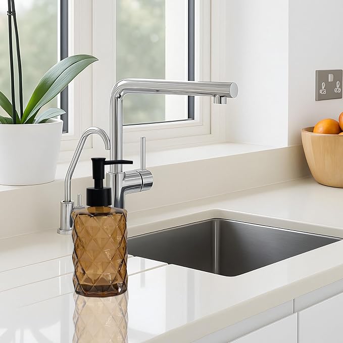 12Oz Small Glass Soap Dispenser - Image 5