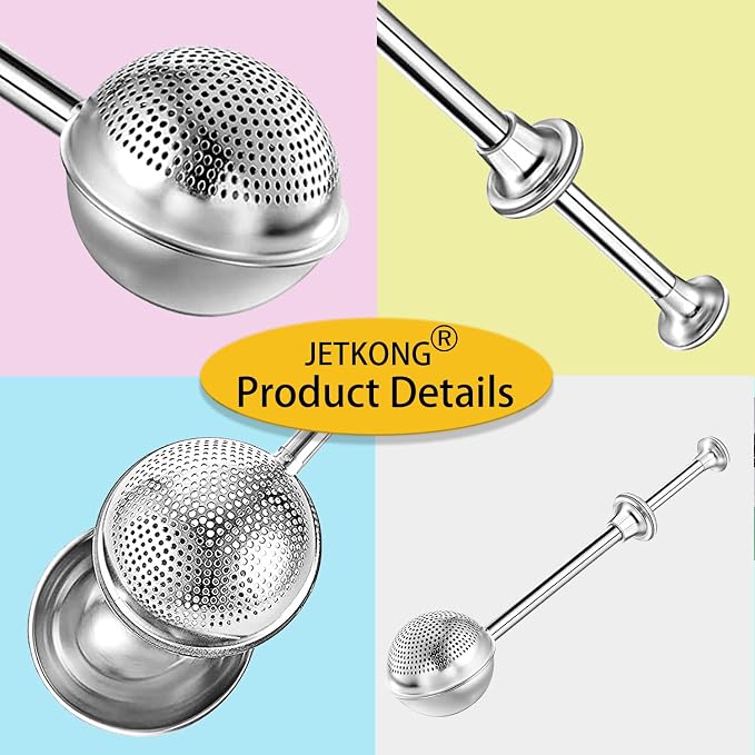 JETKONG Baker's Dusting Wand for Sugar, Flour and Spices, Stainless Steel - Image 6