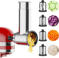 Stainless Steel Slicer Shredder Attachment by FOCOllK