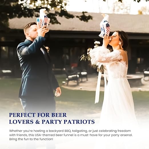 Freedom Funnel – Patriotic Eagle Beer Funnel - Image 5