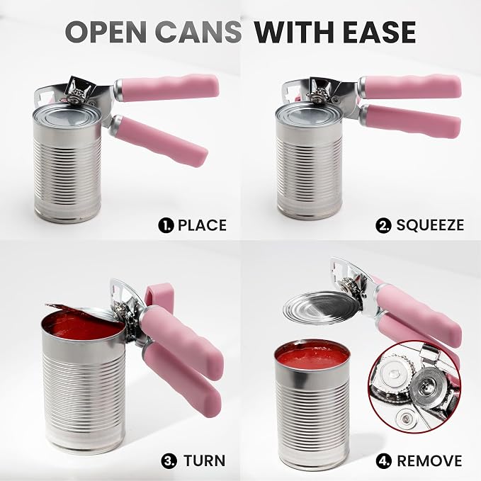 Zulay Kitchen Heavy Duty Stainless Steel Can Opener Manual - Image 6