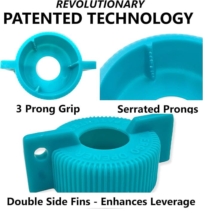 3-Pack WATER BOTTLE Opener ERGO OPENER | Arthritis Sufferers Elderly Seniors - Image 3