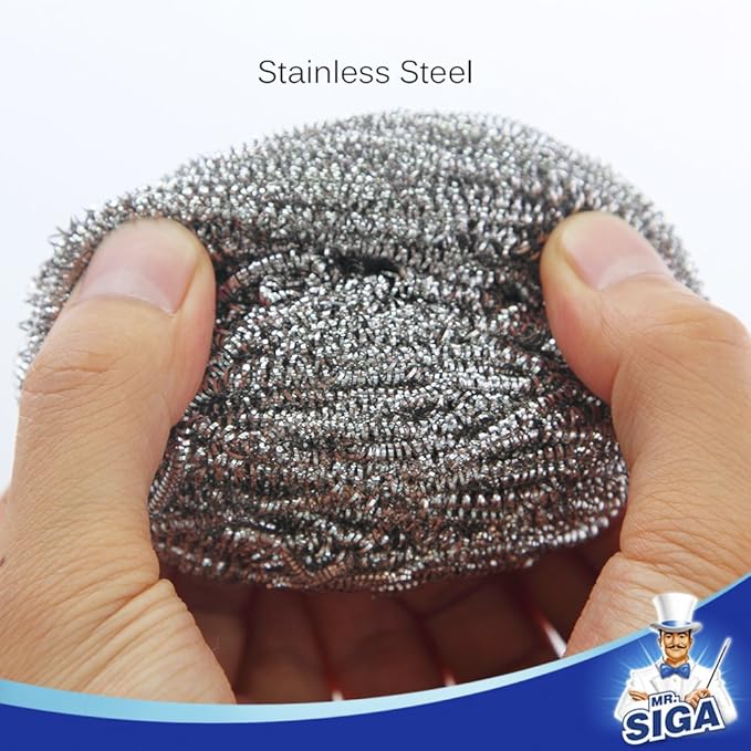 MR.SIGA Stainless Steel Scourer - Image 6