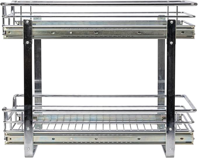 Household Essentials Glidez Multipurpose Chrome-Plated Steel Pull-Out/Slide-Out - Image 8