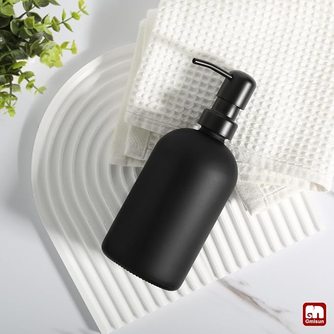 GMISUN Black Soap Dispenser, Dish/Hand Soap Dispenser - Image 6