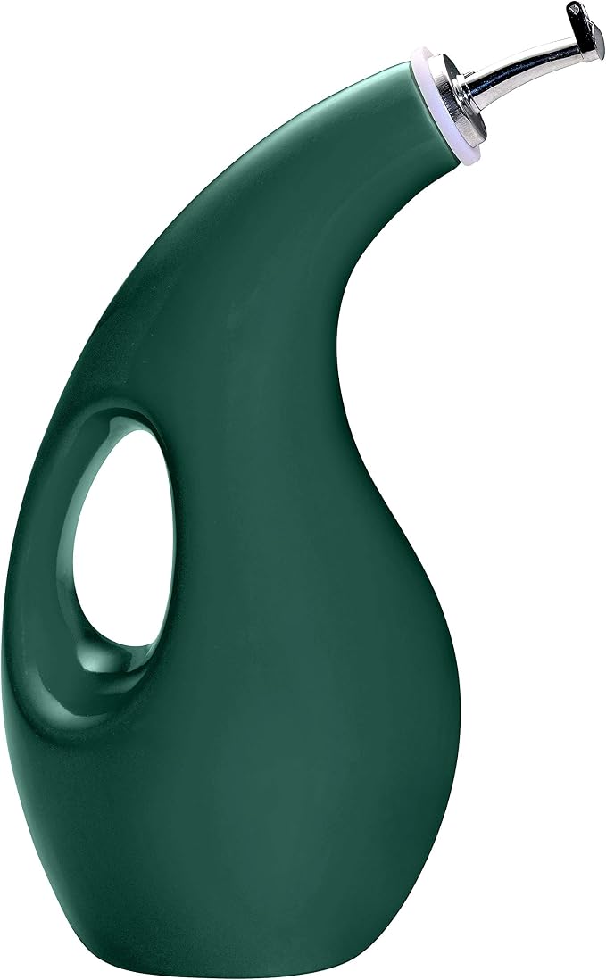 Rachael Ray Solid Glaze Ceramics EVOO Olive Oil Bottle Dispenser by RachaelRayKitchenware