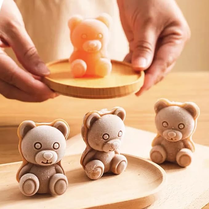3D Bear Ice Cube Mold, Large Ice Cube Trays - Image 7