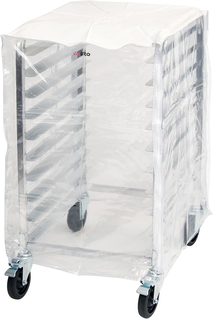 Winco Cover for 10-Tier Sheet Pan Rack ALRK-10 and ALRK-10BK by Winco
