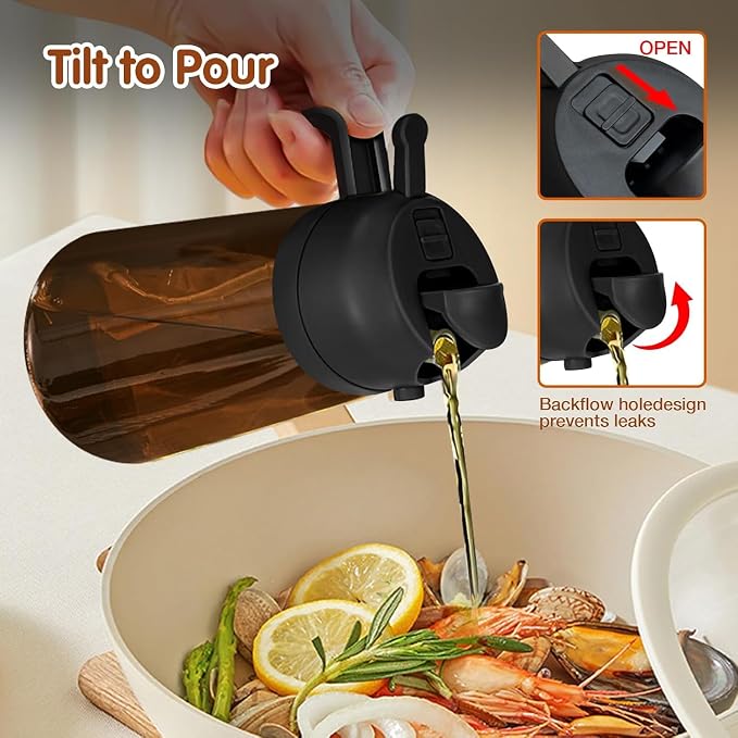 16oz/470ml Glass Olive Oil Sprayer - Image 4