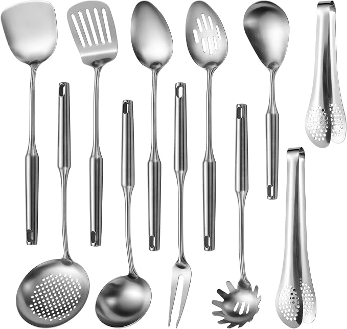 304 Stainlss Steel Kitchen Utensils Set, Pasta Server by Lazycorner