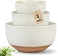 AmorArc Ceramic Mixing Bowls|Nesting Bowls Set of 3 by AmorArc