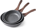 SENSARTE Nonstick Frying Pan Skillets, Swiss Granite Coating Omelette Pans by SENSARTE
