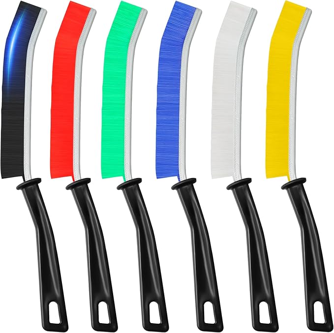 6Pcs Hard Bristle Crevice Cleaning Brush, Designed by Unknown