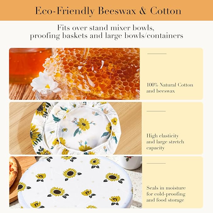 Tirphy 5-Size Reusable Bowl Covers - Image 6