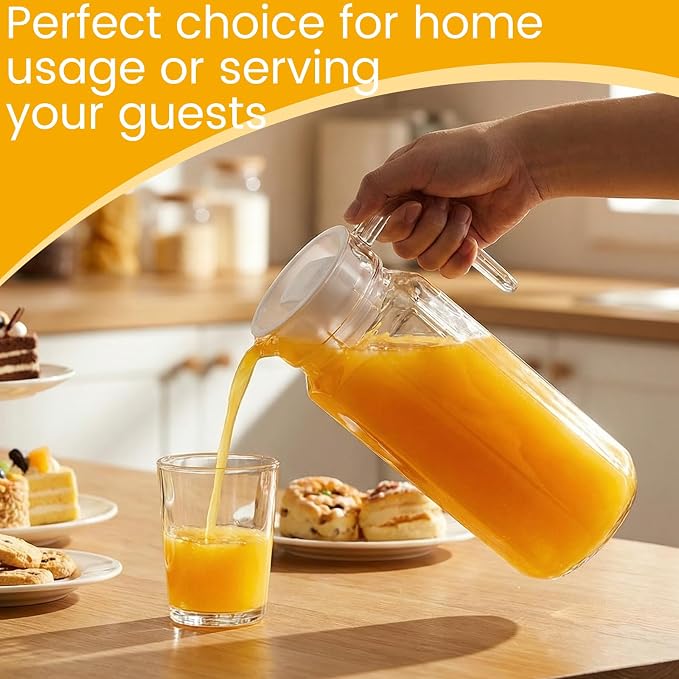 Didaey 4 Pcs Acrylic Water Pitcher - Image 5