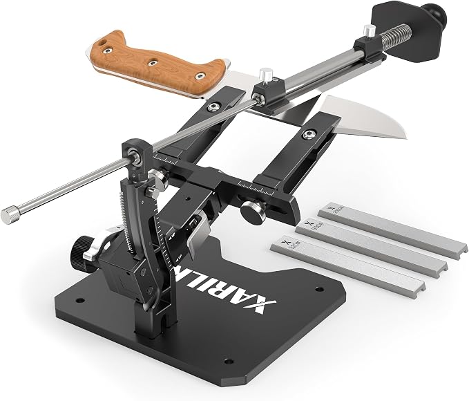 GEN3 Guided Knife Sharpening System, Aluminium | Professional knife sharpener by XARILK_OFFICIAL