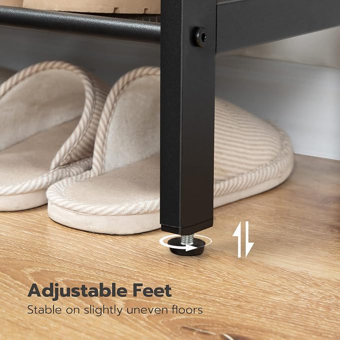 HOOBRO Shoe Rack for Entryway, 4-Tier Shoe Organizer - Image 8