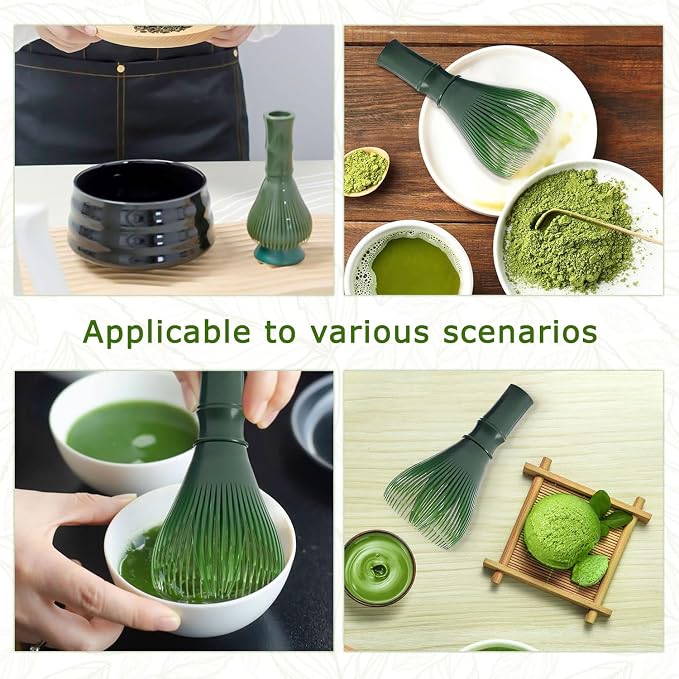Matcha Whisk, Reusable Resin Matcha Whisk Easy to Clean Stirring Tool - Image 7