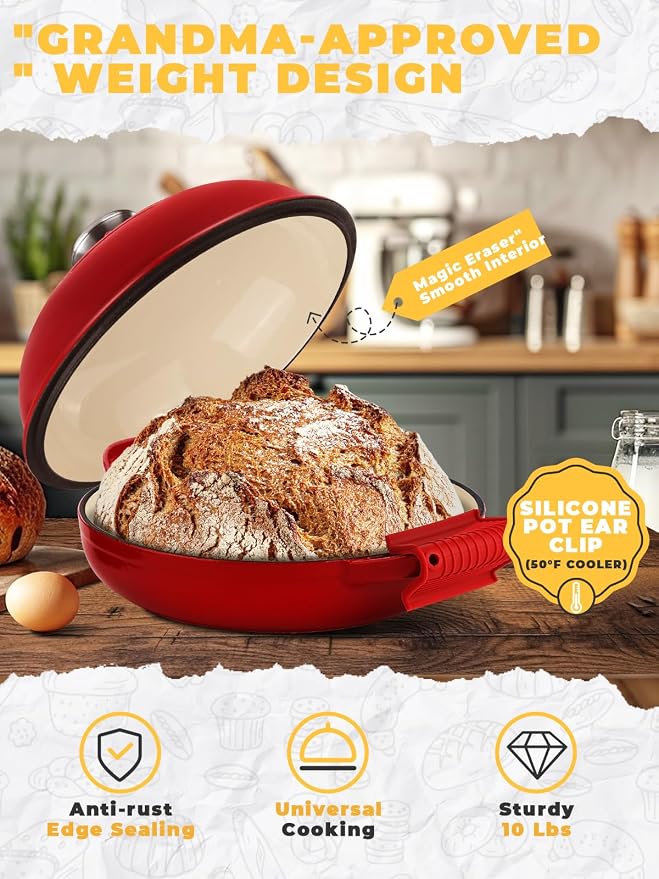 Dutch Oven Bread Baking Pot - Image 3