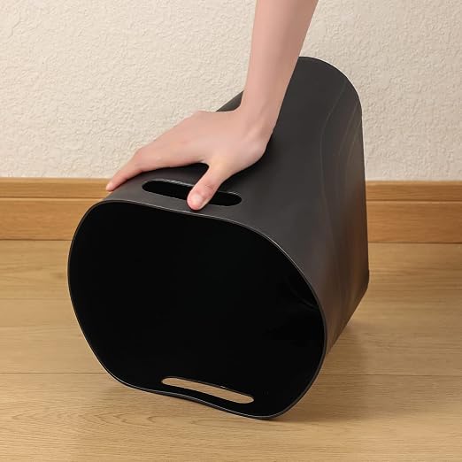 rejomiik Small Trash Can, 3.5 Gallon Slim Garbage Can Plastic Waste Basket - Image 6