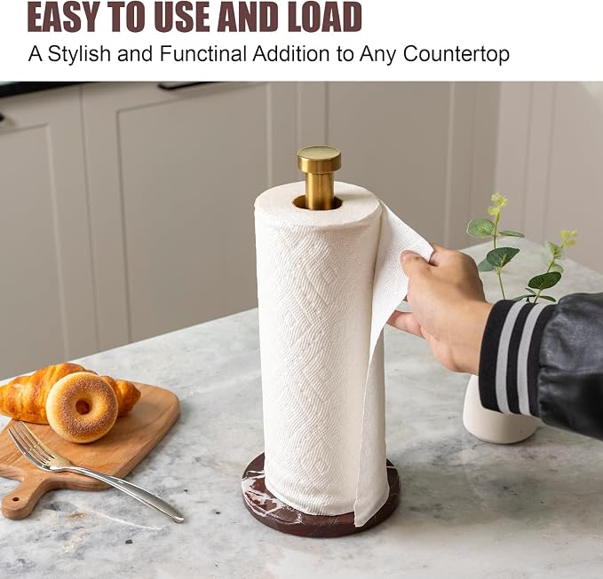 Koville Paper Towel Holder Countertop, Standing Paper Roll Holder - Image 7