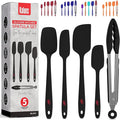 Kaluns Silicone Spatula Set, 4 Rubber Spatulas 600°F Heat Resistant, Nonstick by Kaluns%C2%AE