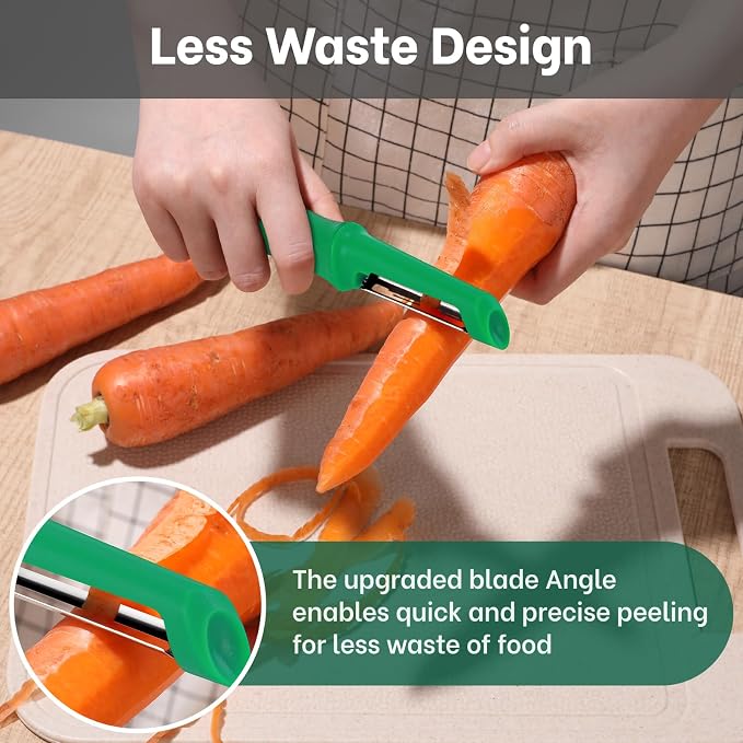 Beneno Swivel Vegetable Peeler, Razor-Sharp Smooth Peeling Potato Peelers - Image 5