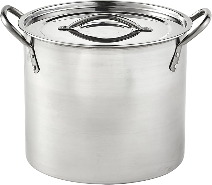 IMUSA 12 Quart Stainless Steel Stock Pot by VisitIMUSA