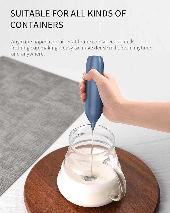 CIRCLE JOY Rechargeable Milk Frother Handheld - Image 5