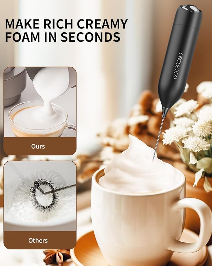 CIRCLE JOY Milk Frother Hanheld - Image 5