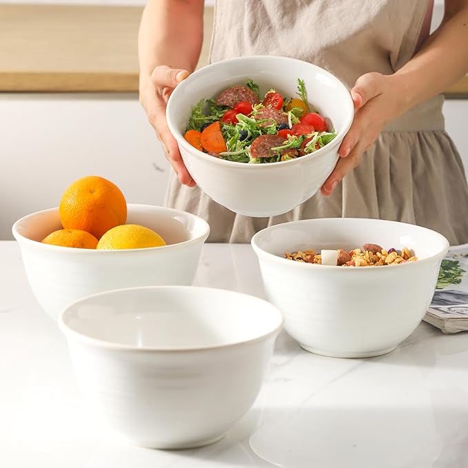 Hasense Soup Bowls, 40 Ounce Large Cereal Bowls - Image 6
