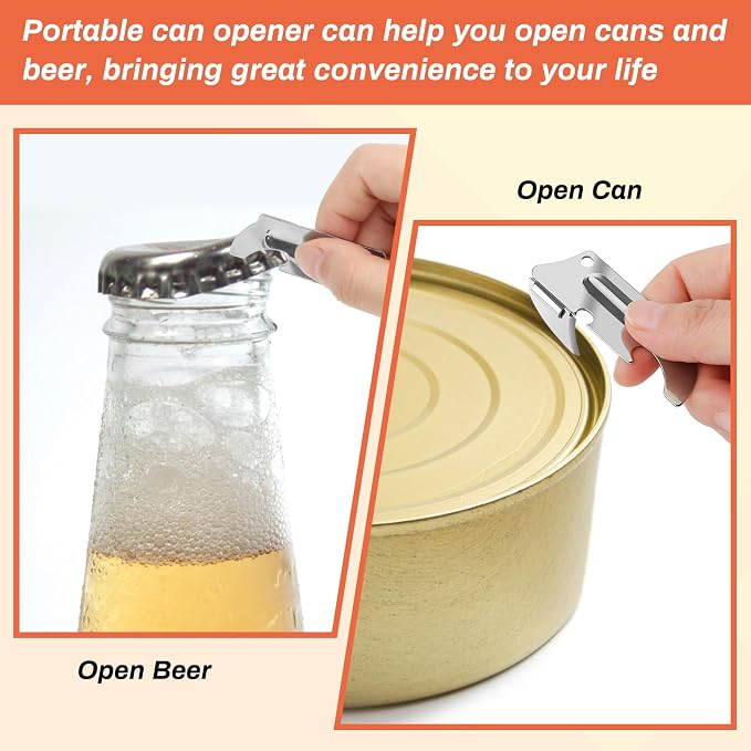12 Pieces Military Style Can Openers - Image 3
