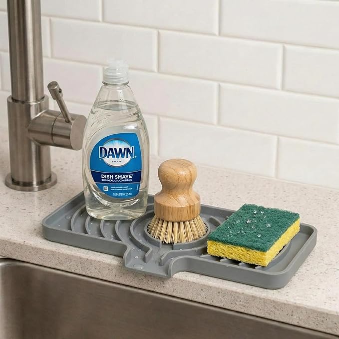 JACZZO Silicone Sponge Holder for Kitchen Sink - Image 2